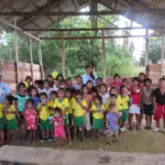 Campaña de entrega de útiles escolares y alimentos en el Oriente Peruano – 2019