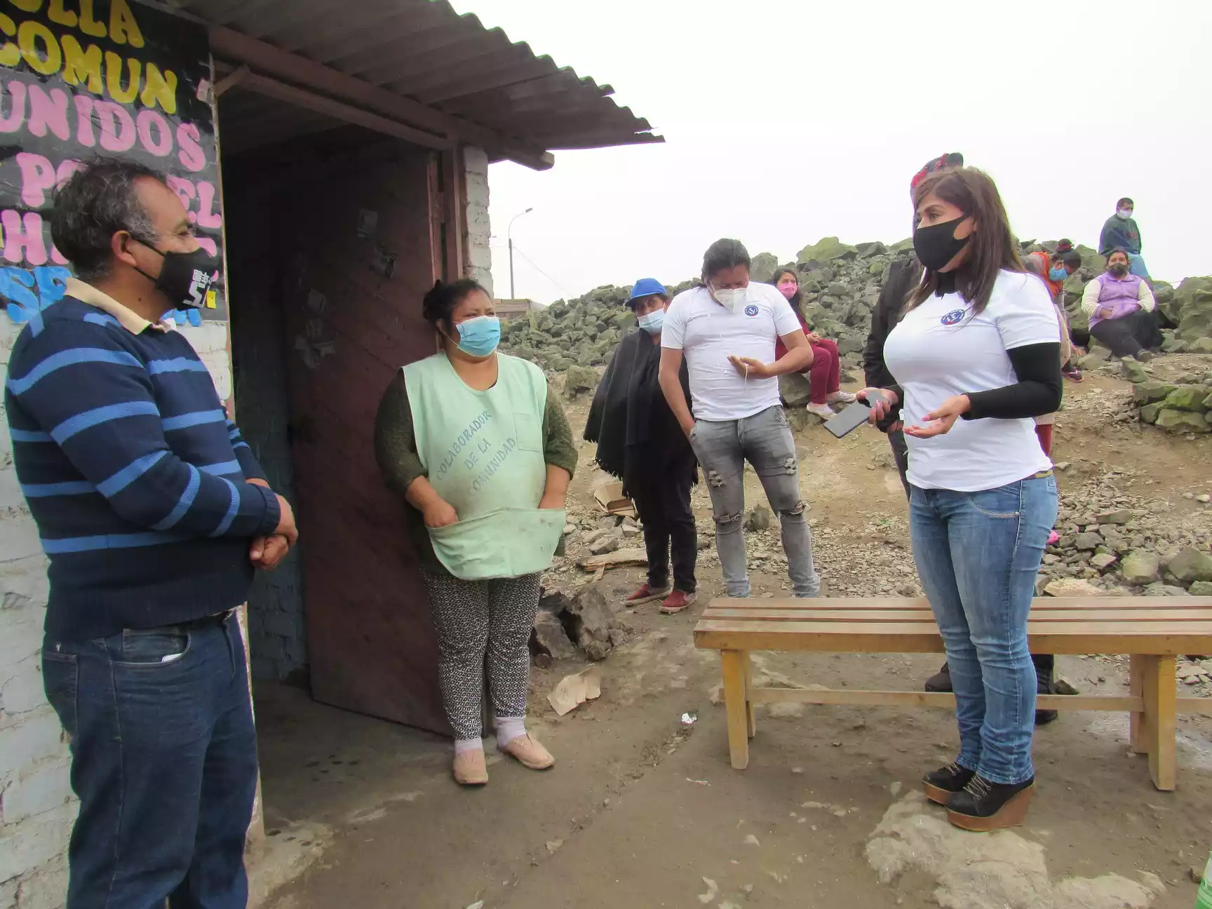 Campaña de entrega de alimentos en el A.H. Cerro Sarita Colonia – 2021